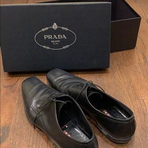 Prada Black Dress Shoes